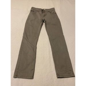 Levi's 511 Slim Fit Mid-Rise Straight-Leg Women's Size 14 Gray Denim Jeans